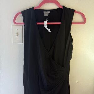 Ann Taylor Black Backless Dress
